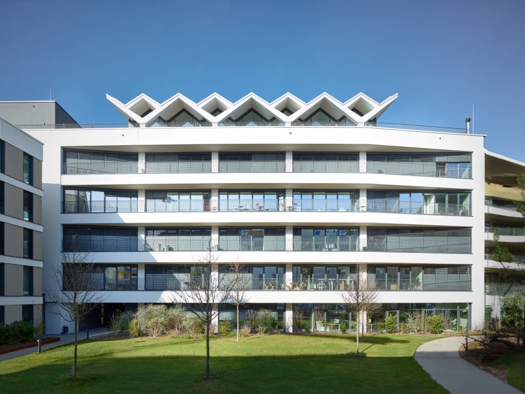 © Alexander Bernhard Architekturfotografie BRK München Seitzstraße Ansicht aussen