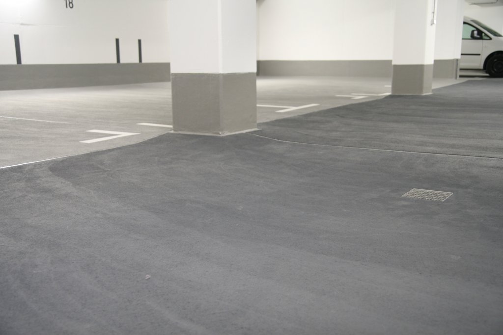neue Beschichtung Tiefgarage Platzl Hotel