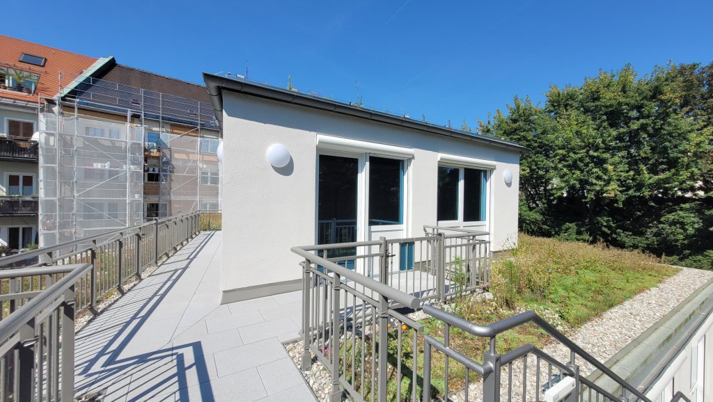 Schule Innenhof Fachakademie für Sozialpädagogik Neubau Innenhof