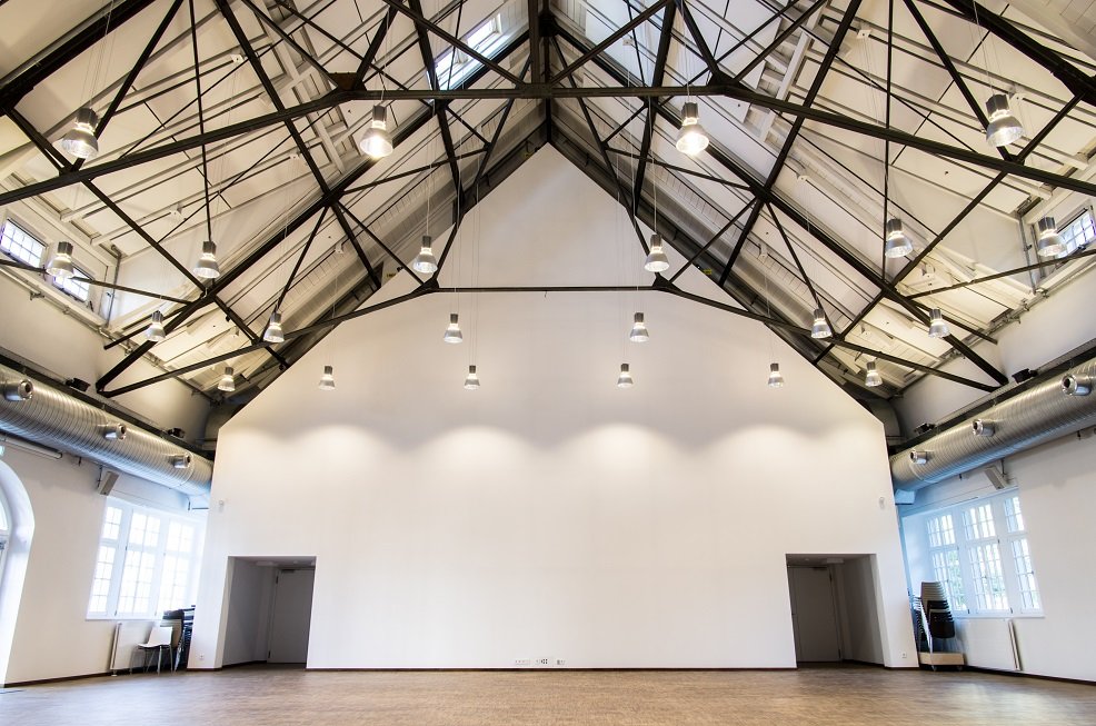 Kustermanndachstuhl, ©Hans Werner Stadtwerke München Ehemalige Gaszählerwerkstätte Kustermanndachstuhl