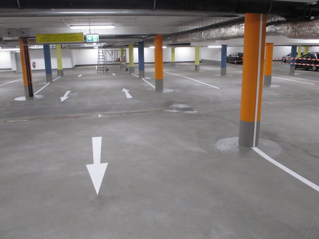 AOK Rosenheim, Tiefgarage AOK Rosenheim Tiefgarage