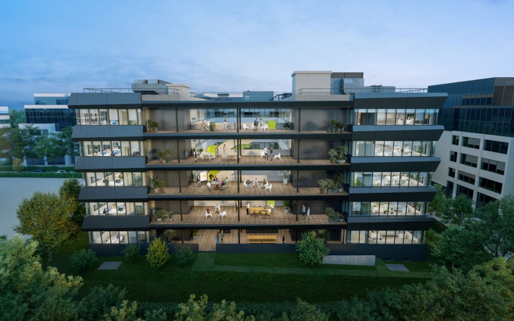 ©rendeffect GmbH - GSP Architekten LSCM Aussenansicht
