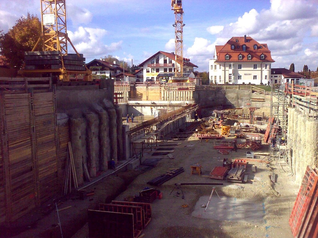 Baustelle Parkgarage Grünwald
