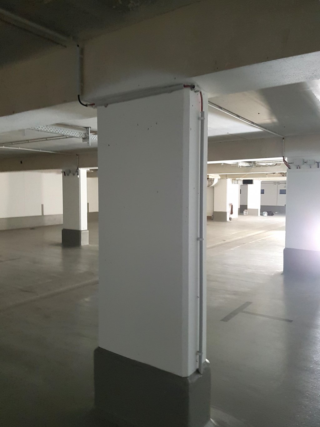 nach Sanierung Tiefgarage Sparkasse Hengersberg